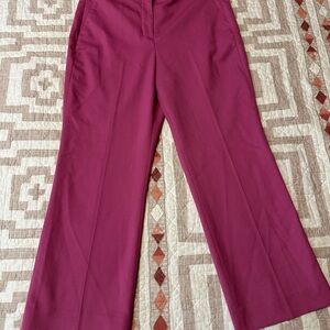 J. Crew Women's Italian Lightweight Wool Wide Leg Pants